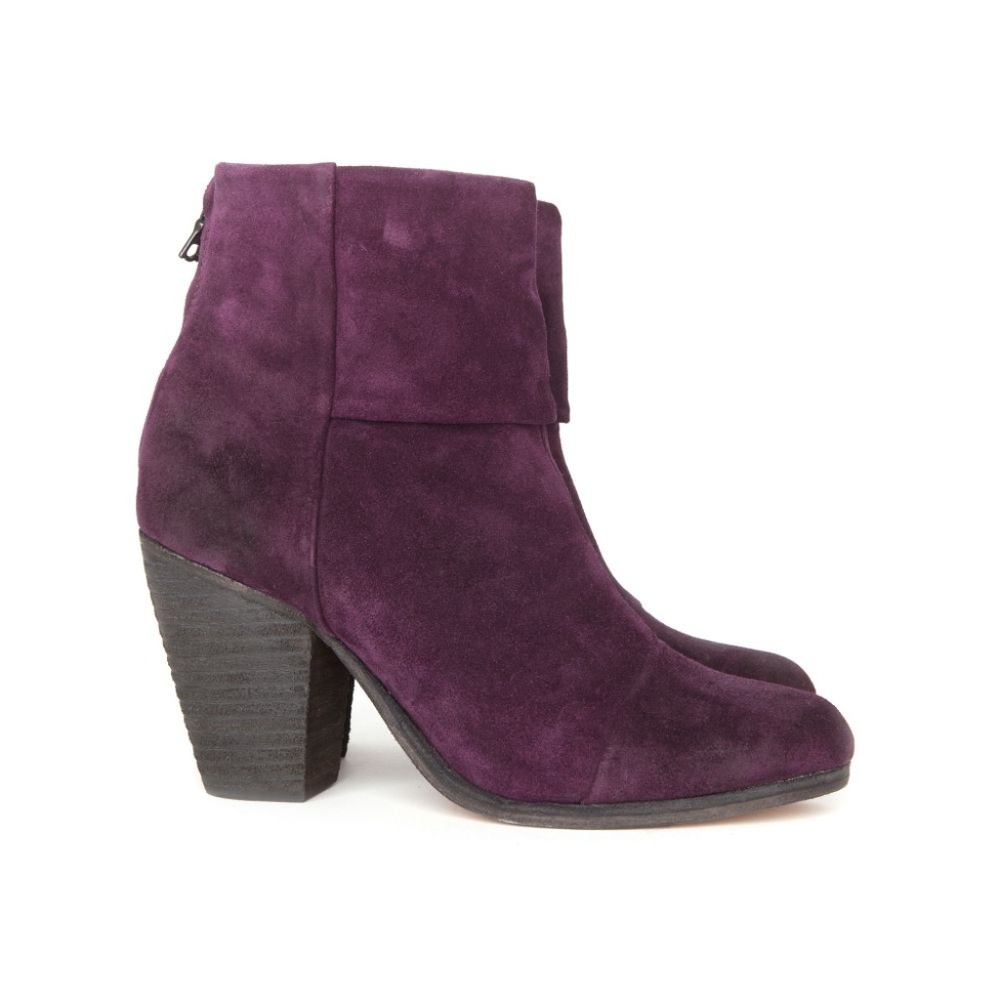 🚫SOLD🚫 Rag & Bone Plum Suede Newbury Boots